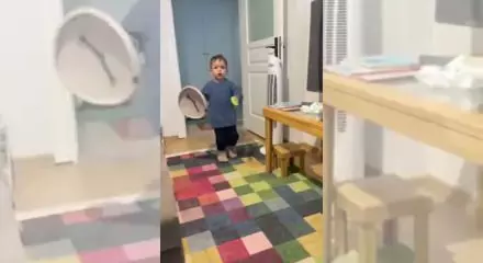 Minik Çocuğun Sahura Kalkışı Sosyal Medyada Gündem Oldu
