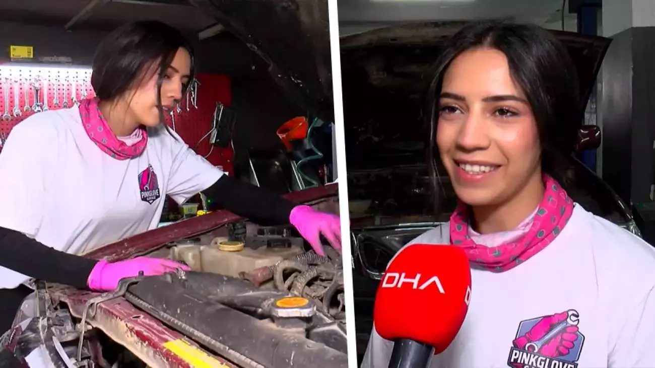 21 Yaşındaki Kadın Tamirci, Sanayideki Kalıpları Kırıyor