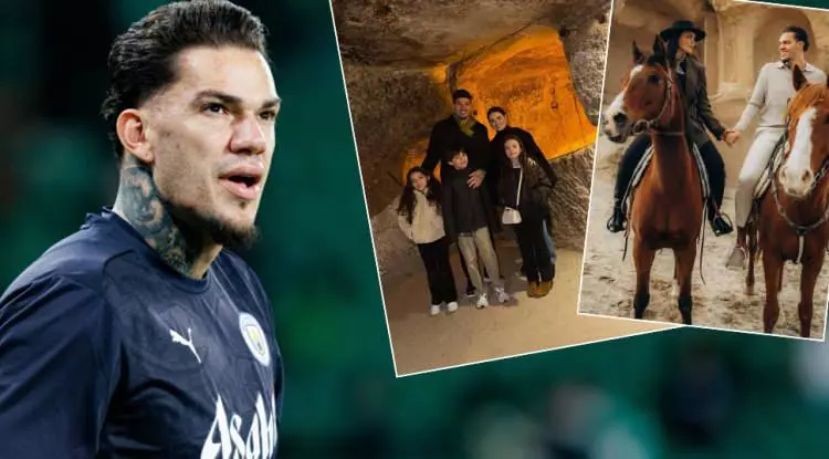Fenerbahçe’nin Ederson Moraes’i ve Eşi Kapadokya’da Büyülendi