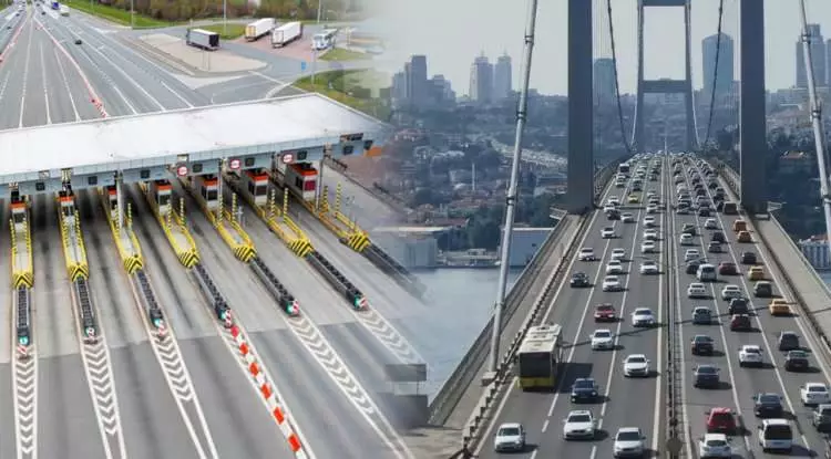 Bayramda Köprü ve Otoyollar Ücretsiz Olacak
