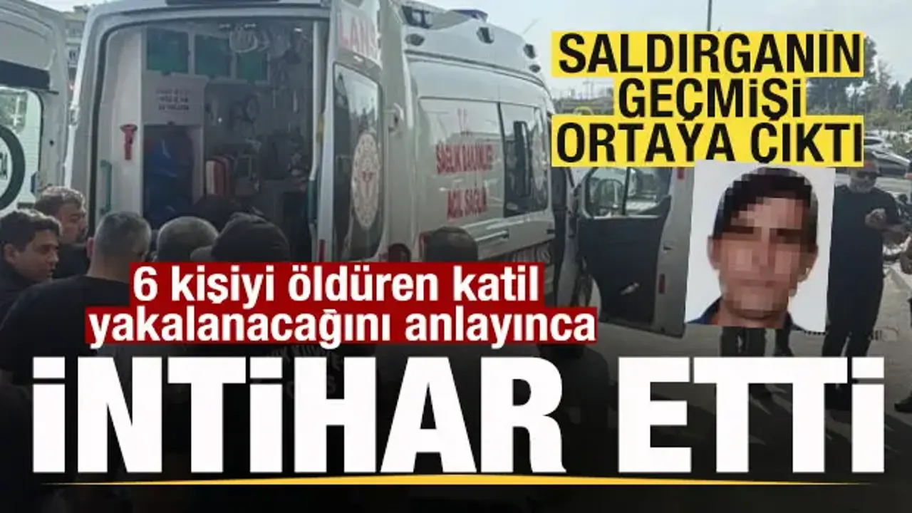Mersin’de 6 Kişiyi Öldüren Zanlı İntihar Etti