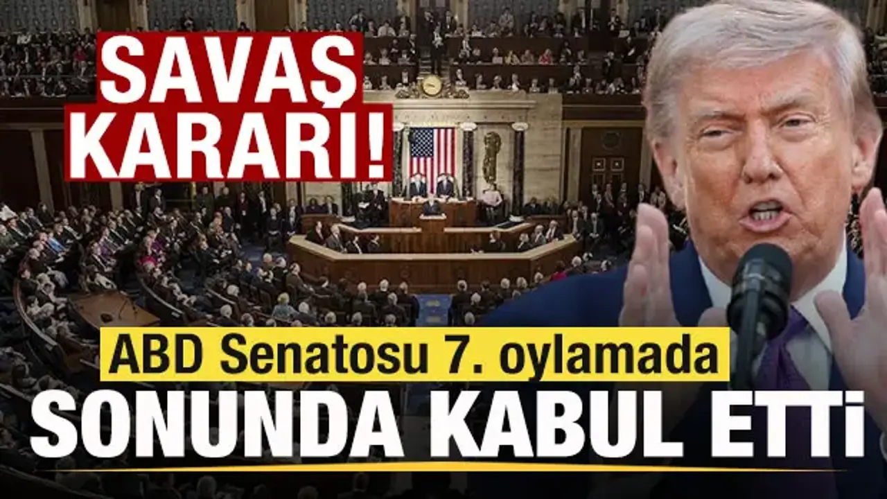 ABD Senatosu’ndan İran’a Yönelik Savaş Yetkisi Kararı