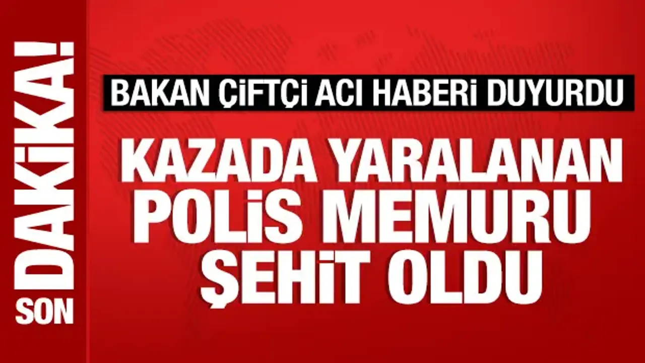 İstanbul Tuzla’da Trafik Kazasında Yaralanan Polis Şehit Oldu
