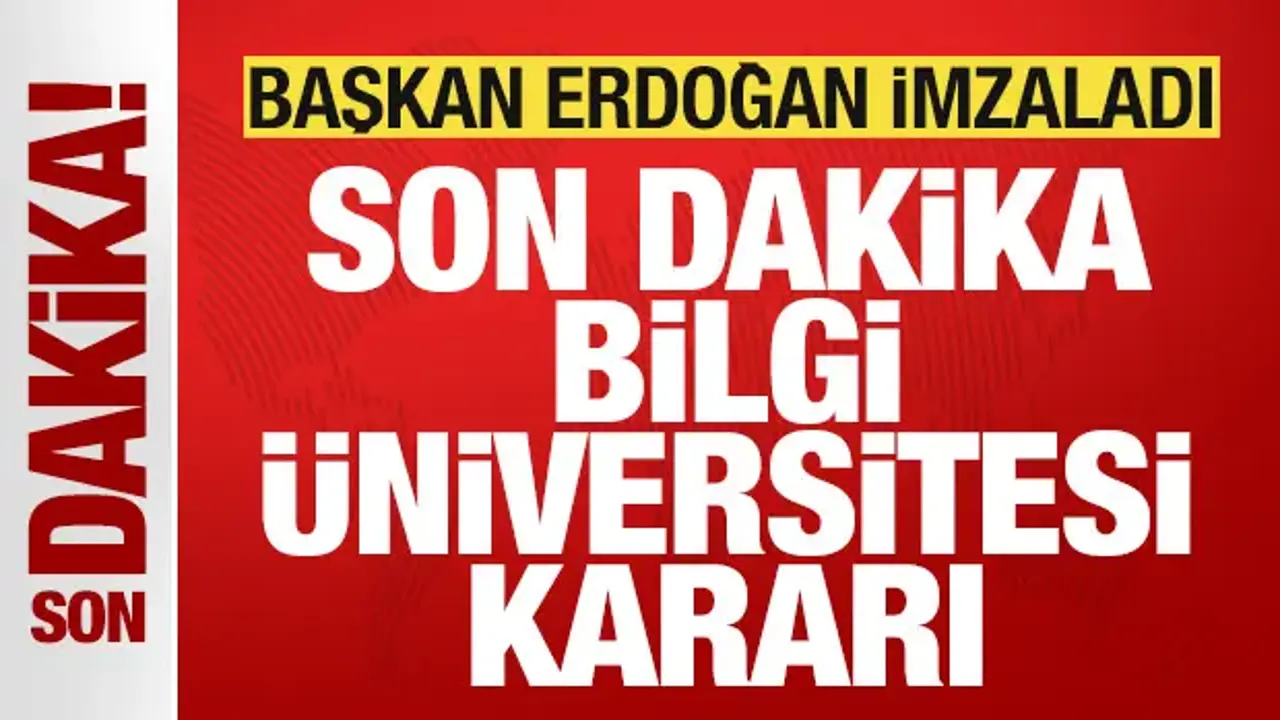 İstanbul Bilgi Üniversitesi’nin Kapatma Kararı İptal Edildi