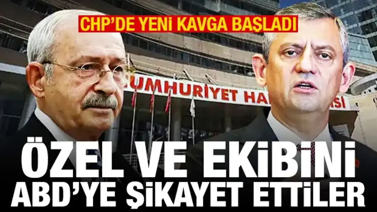 CHP’de Sosyal Medya Krizi: Kılıçdaroğlu, Özel’i ABD’ye Şikayet Etti
