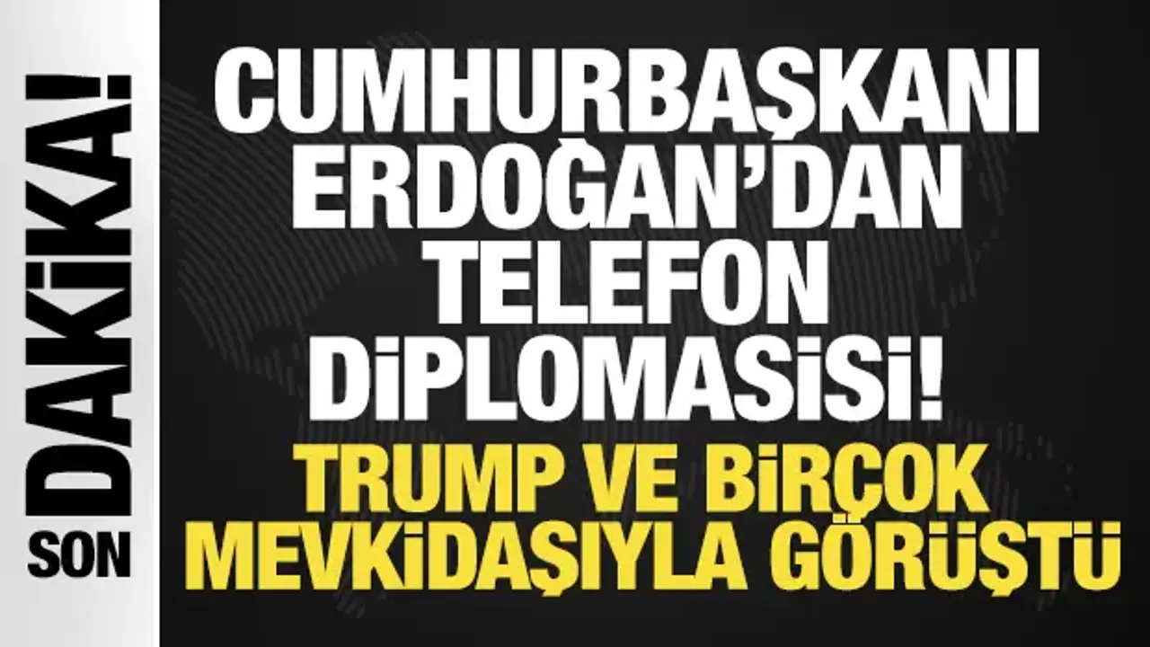 Cumhurbaşkanı Erdoğan, Trump ile Telekonferans Görüşmesi Yaptı