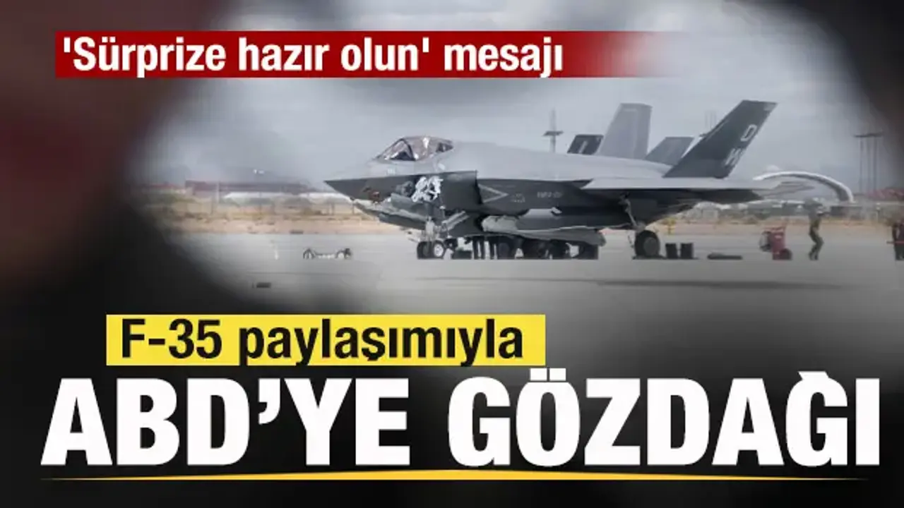 İran’dan ABD’ye F-35 Tehdidi: ‘Sürprizlere Hazır Olun’