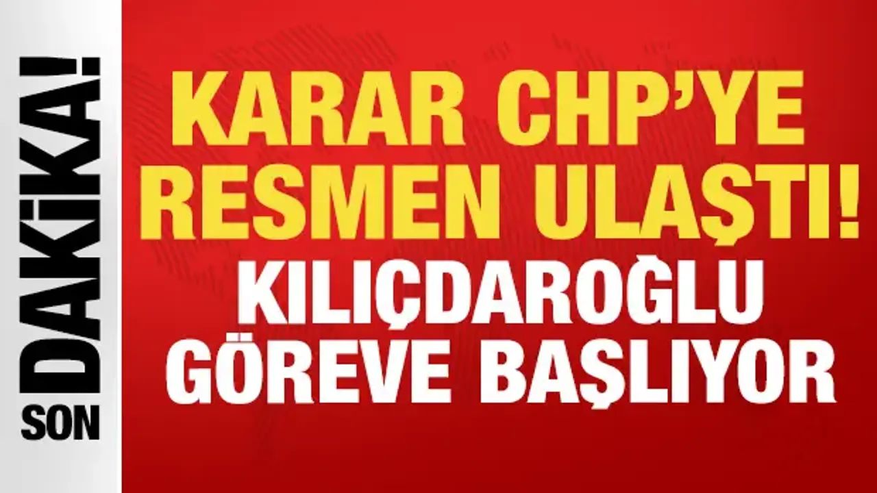 CHP Kurultayı İçin Mahkemeden Mutlak Butlan Kararı Geldi
