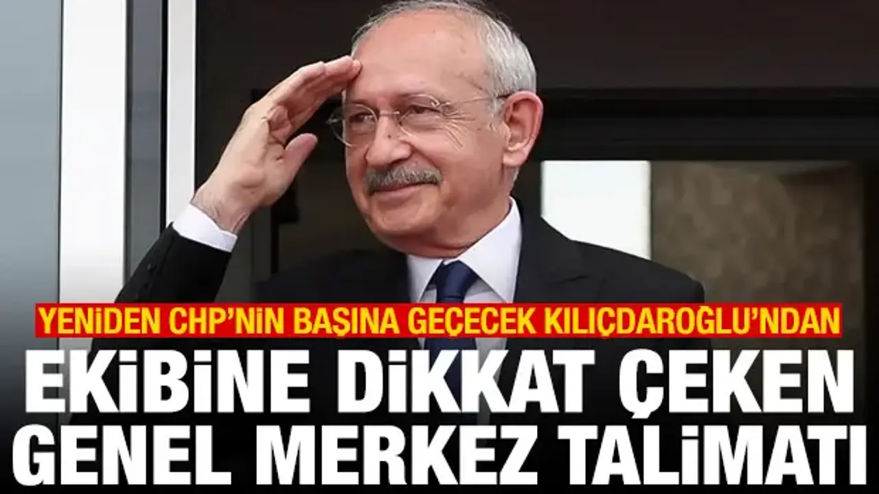 Kılıçdaroğlu’ndan Genel Merkez İçin Temkinli Adım