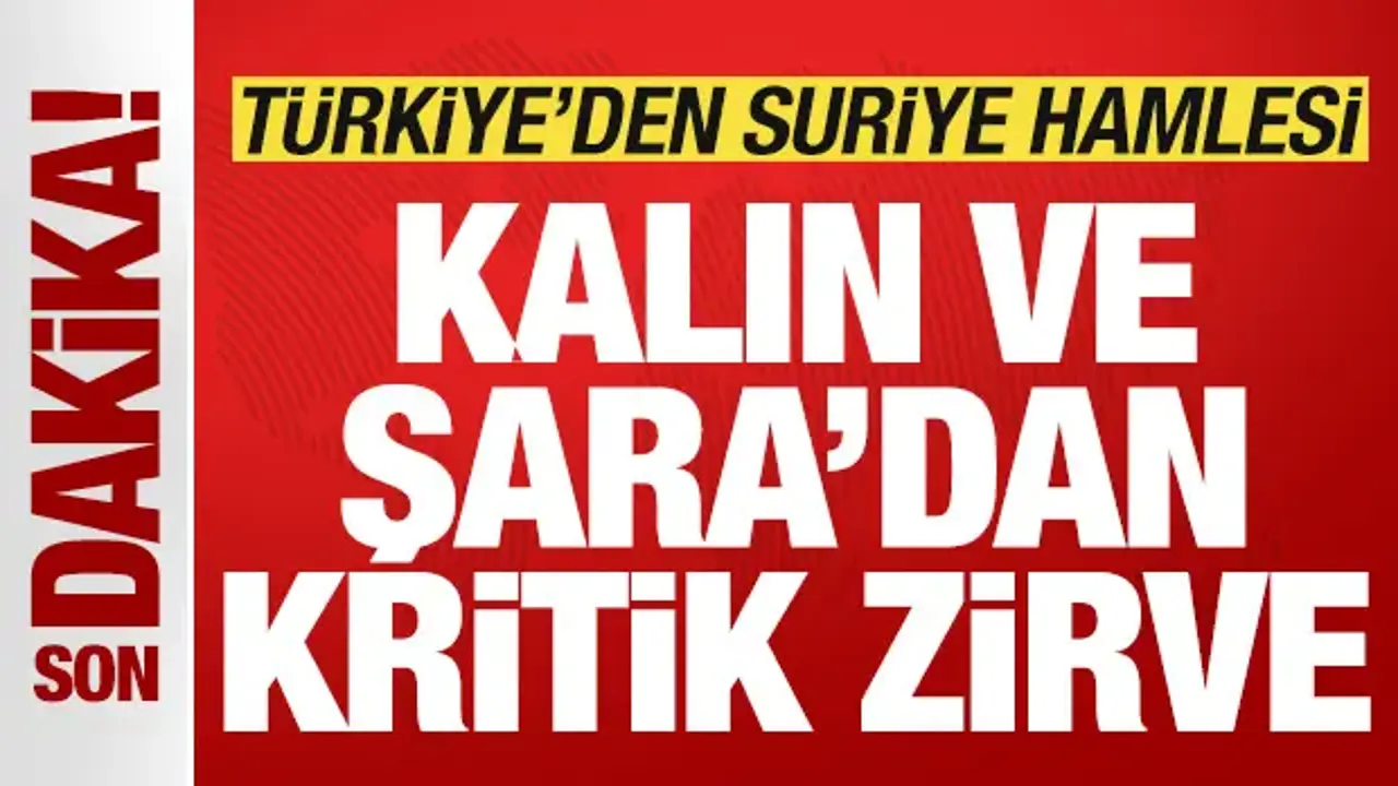 Türkiye’den Suriye’ye Kritik İstihbarat Teması