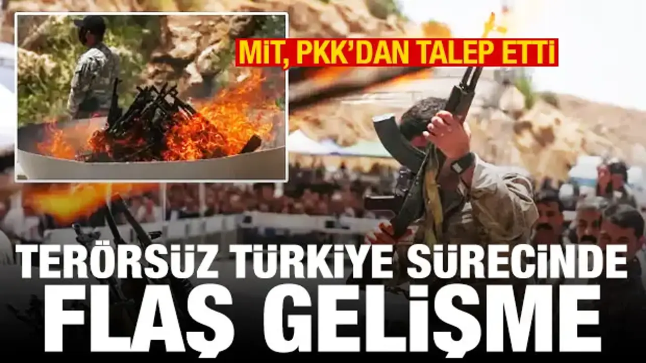 MİT, PKK’dan Silah Bırakma İçin Takvim Talep Etti