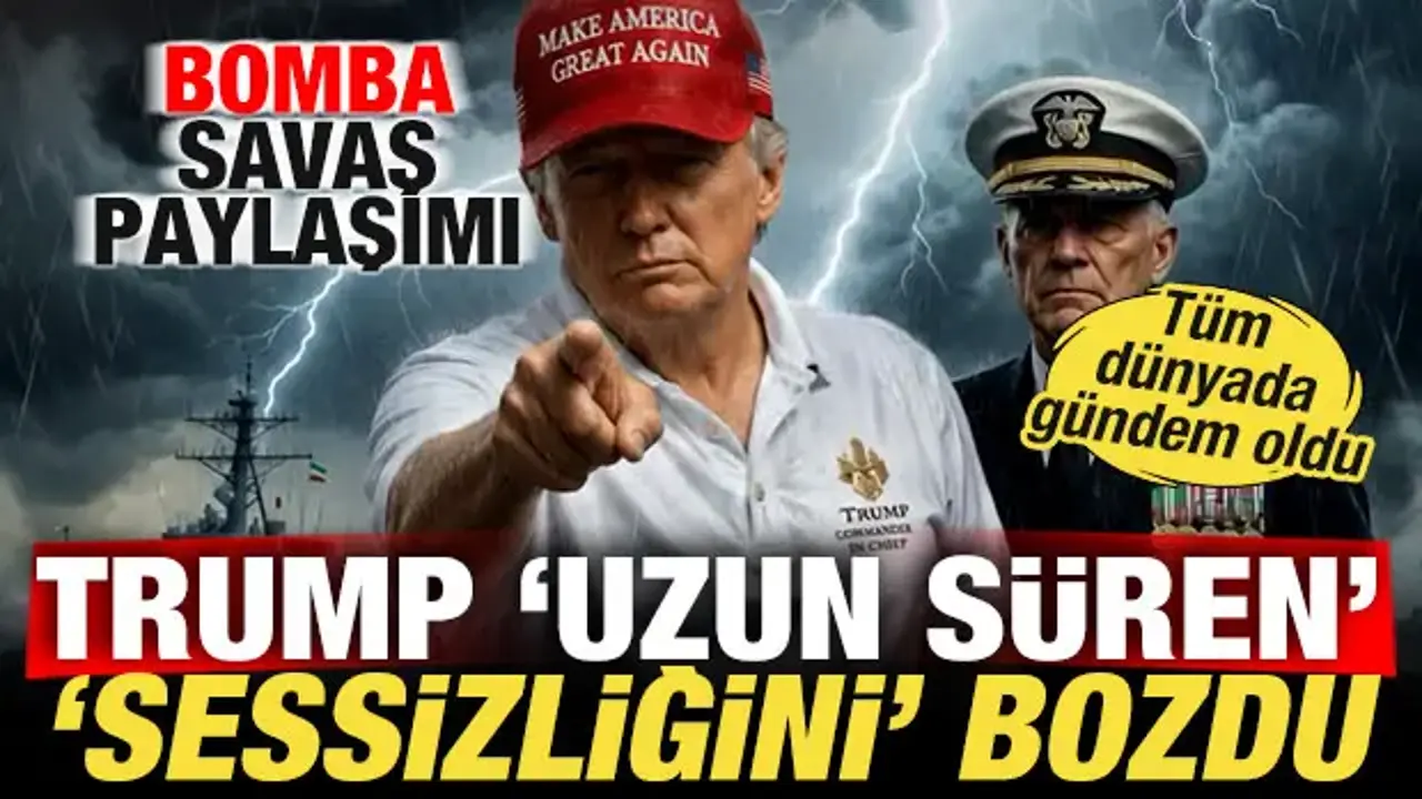 Trump’tan İran’a Gözdağı: ‘Fırtına Öncesi Sessizlik’