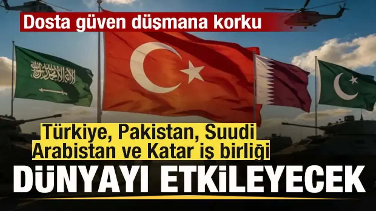 Türkiye, Pakistan, Suudi Arabistan ve Katar ile Stratejik İş Birliği