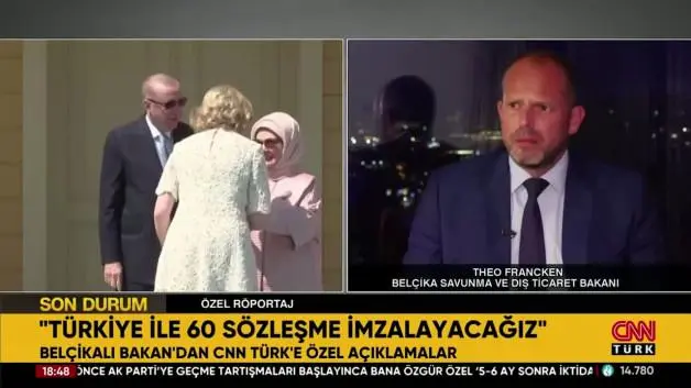 Belçika Savunma Bakanı Türkiye’de Yatırım Planlarını Açıkladı