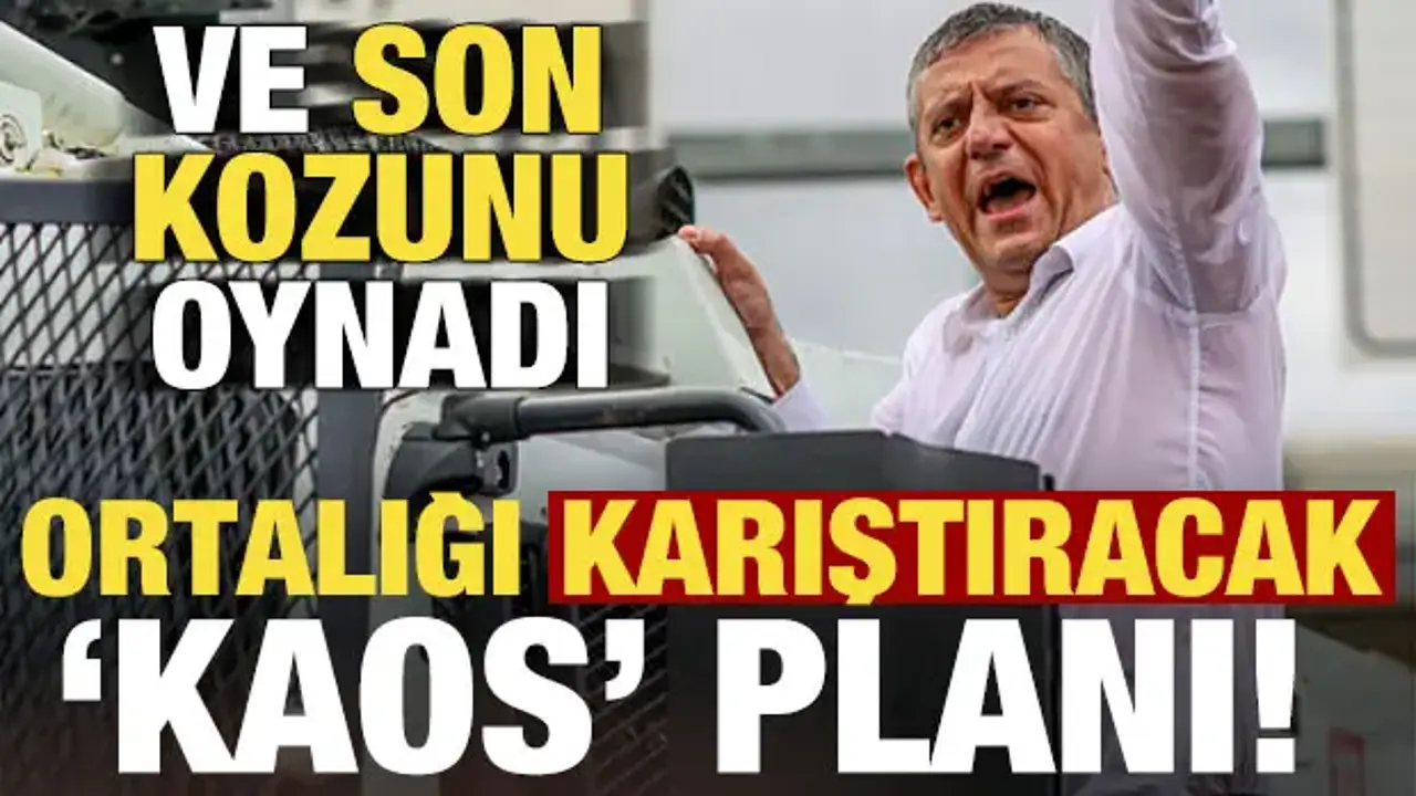 Özgür Özel, CHP’de Kaos Planıyla Genel Merkeze Karşı Çıkıyor