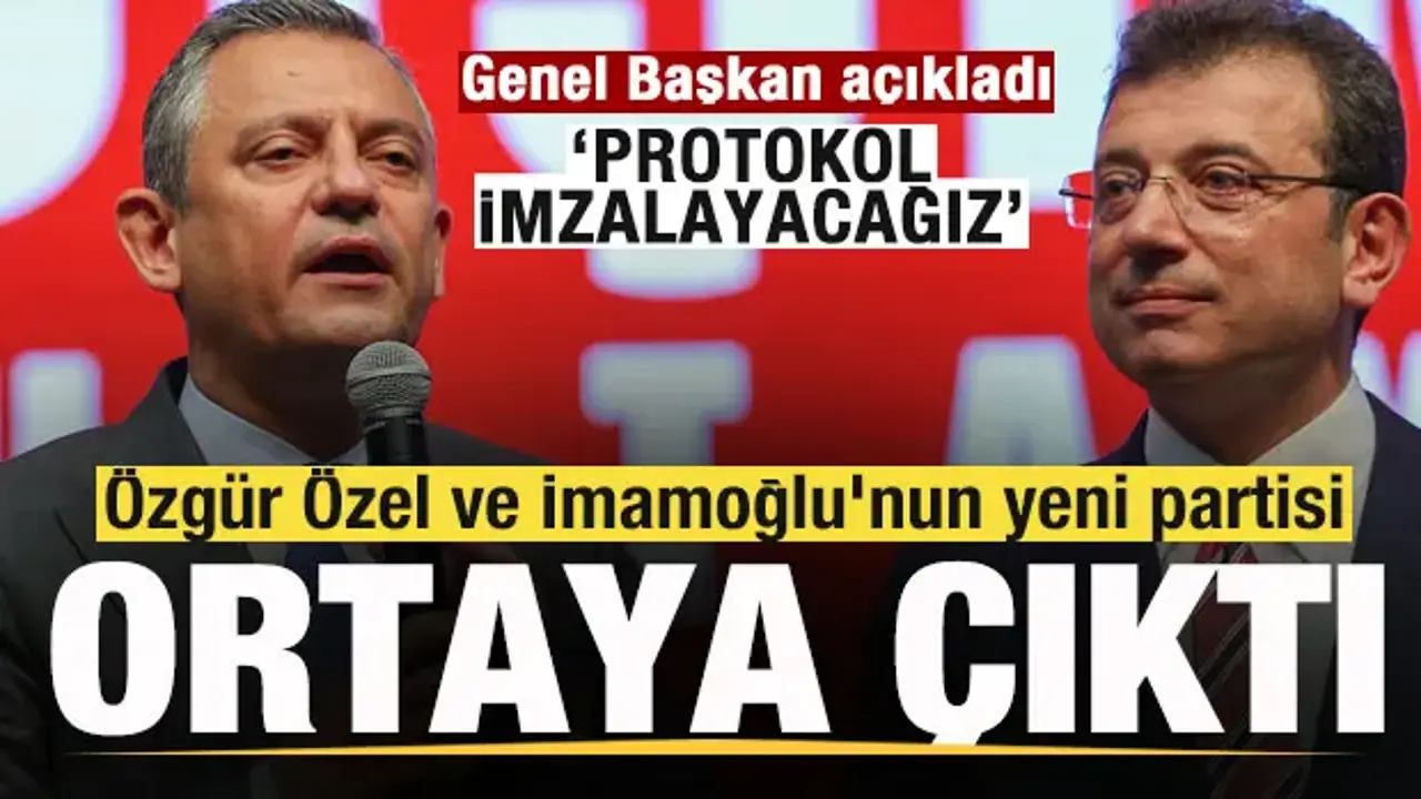 Özgür Özel ve İmamoğlu’nun Yeni Partisi Hakkında Detaylar Ortaya Çıktı