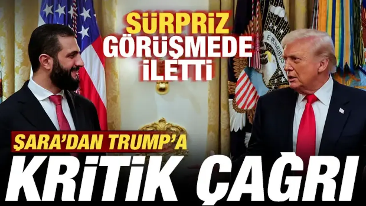 Şara’dan Trump’a Yaptırımların Kaldırılması Çağrısı