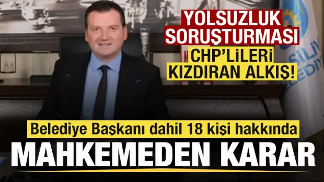 Silivri Belediye Başkanı ve 9 Kişi Tutuklandı