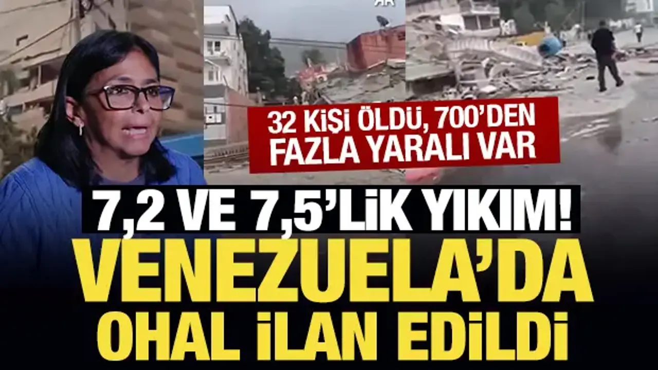 Venezuela’da Peş Peşe Meydana Gelen Depremler Sonrası OHAL İlanı