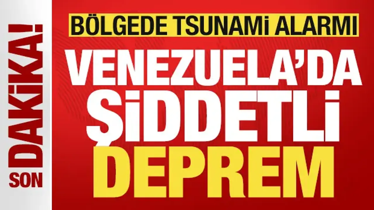 Venezuela’da 7,1 Büyüklüğünde Deprem: Tsunami Alarmı Verildi