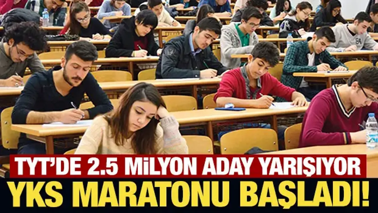 YKS Heyecanı Başladı: Temel Yeterlilik Sınavı (TYT) Gerçekleşti