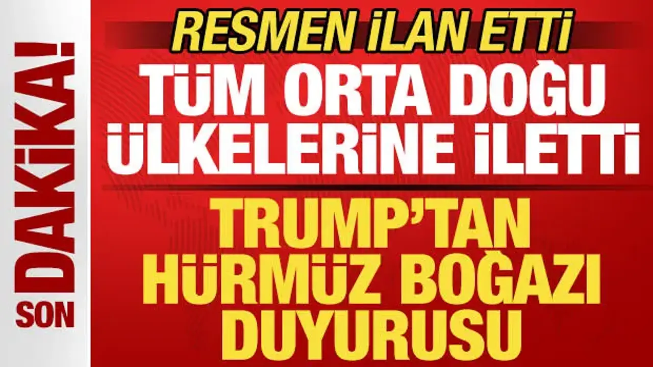Trump’tan Hürmüz Boğazı’nda Geçiş Ücreti Açıklaması