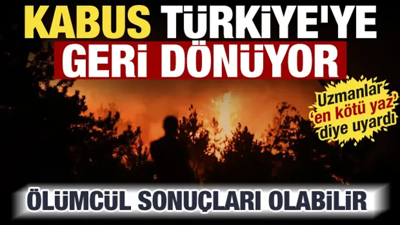 Uzmanlardan Yangın Tehlikesine Dikkat! 2026 Yazı Zor Geçecek
