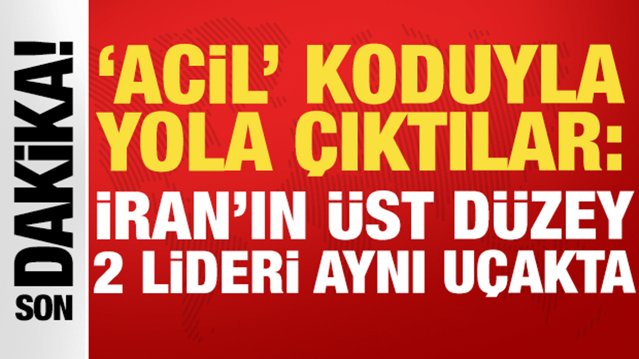 İran’ın Üst Düzey İki Lideri ‘Acil’ Uçuşla Bağdat’a Gitti