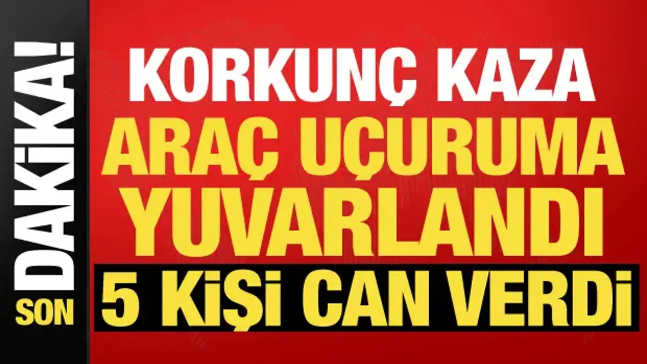Antalya’da Feci Kaza: 5 Kişi Hayatını Kaybetti