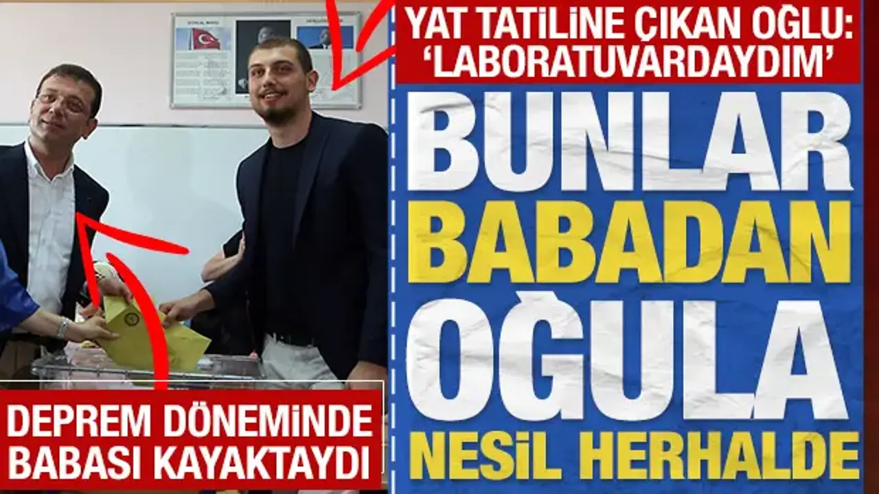 Selim İmamoğlu’ndan Yat Tartışmalarına Yanıt: ‘Laboratuvardaydım’
