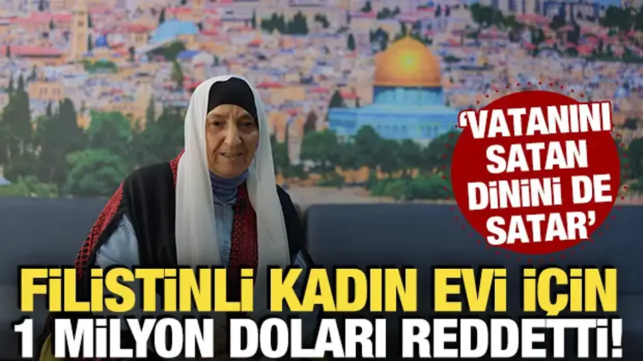 Filistinli Kadın, 1 Milyon Dolarlık Teklifi Reddetti