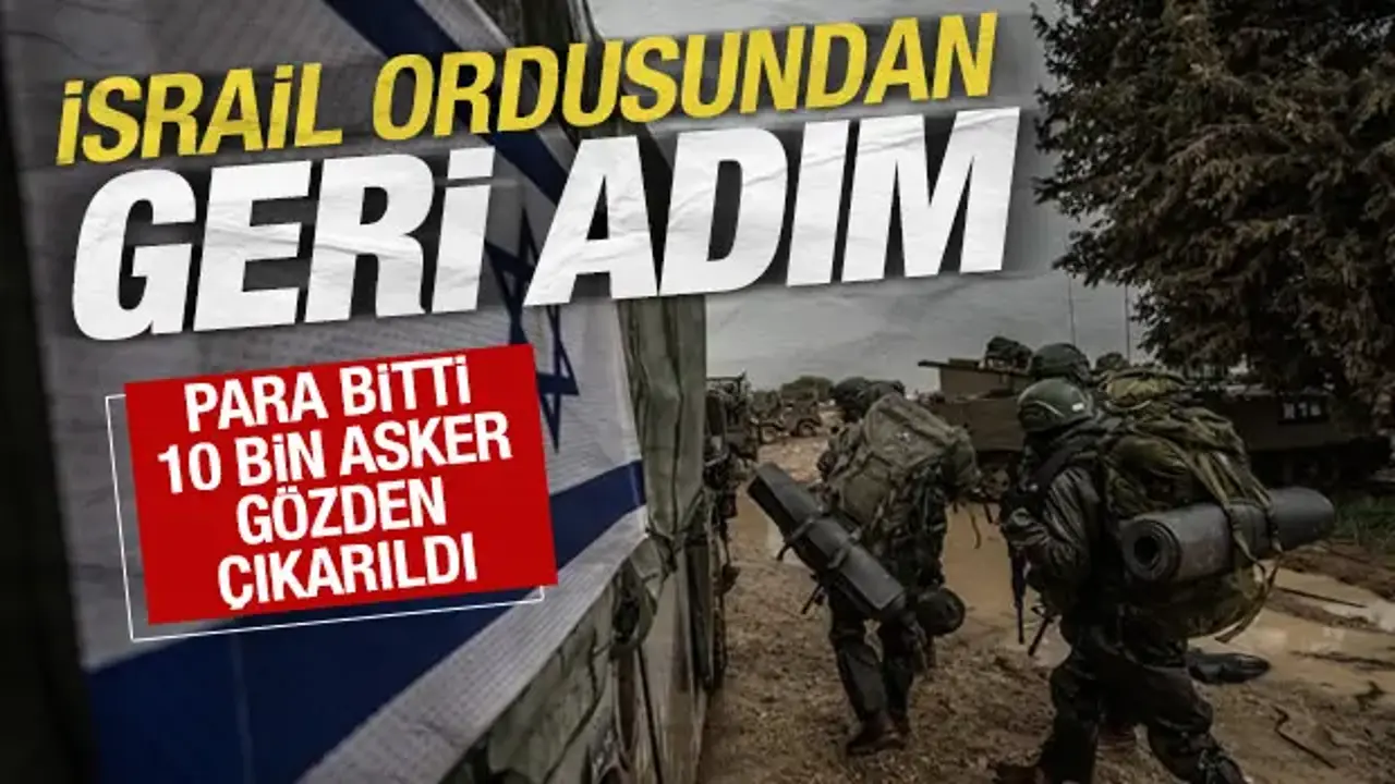 İsrail Ordusu Mali Krizle Yüzleşiyor: 10 Bin Yedek Asker Terhis Edilecek