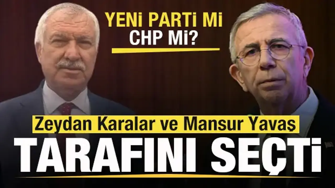 Zeydan Karalar, Mansur Yavaş ve Vahap Seçer CHP’de Kalacak