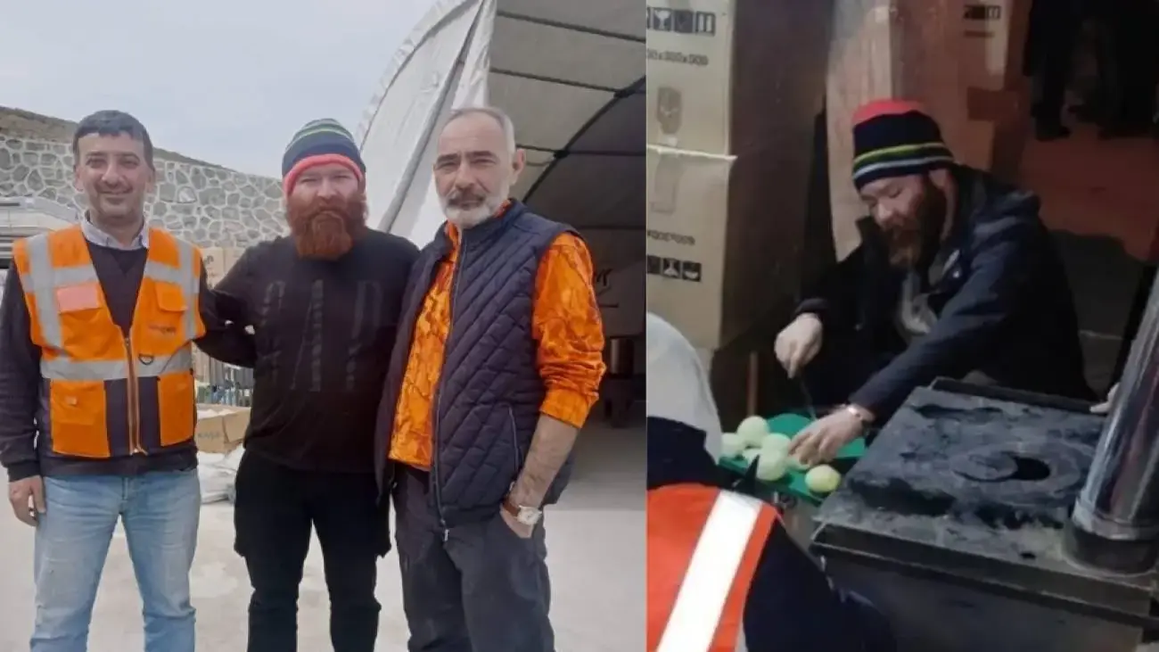 Eren Kaşıkçı, Hataylı Depremzedelere Üç Öğün Yemek Hazırladı