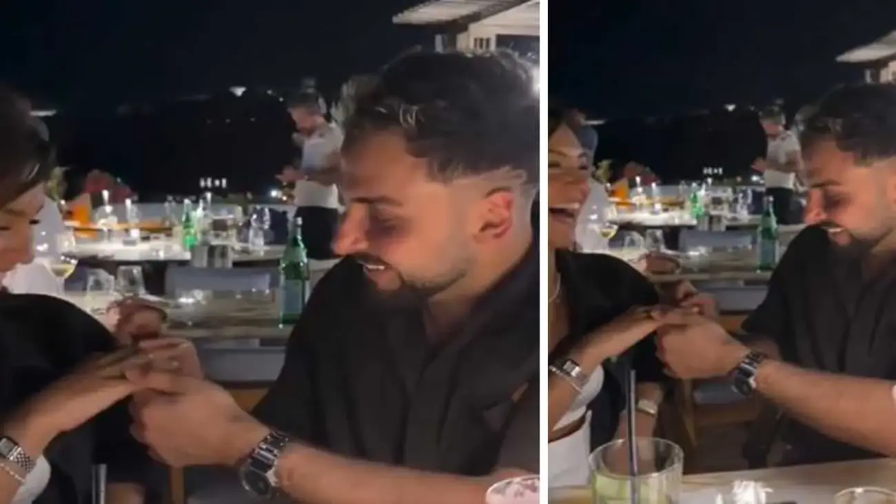 Sefo’dan Çağla Boz’a Romantik Evlilik Teklifi