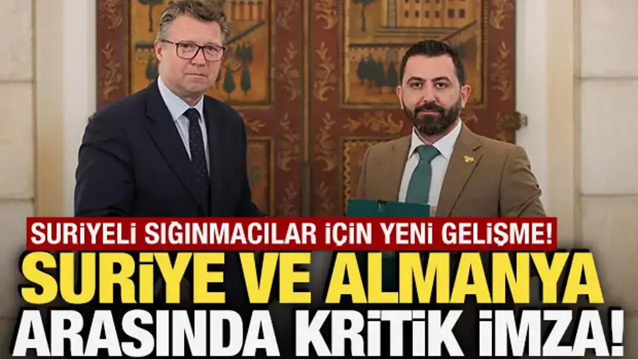 Suriye ve Almanya Arasında Hava Taşımacılığı Anlaşması İmzalandı