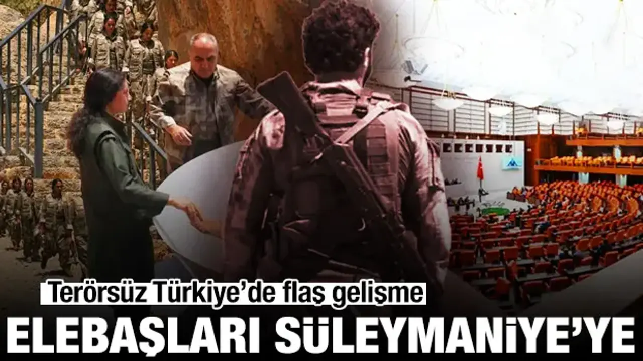 Terörsüz Türkiye’de PKK Elebaşları Süleymaniye’ye Gönderilecek