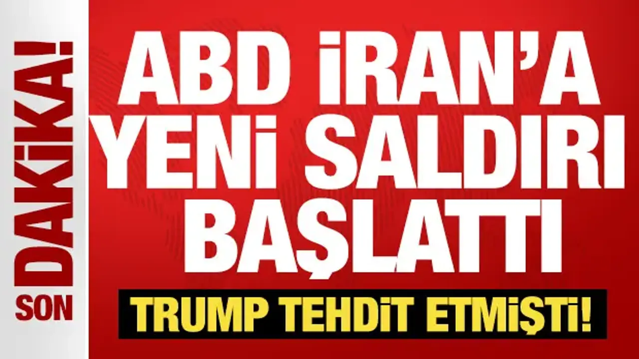 ABD, İran’a Yönelik Yeni Hava Saldırılarını Başlattı
