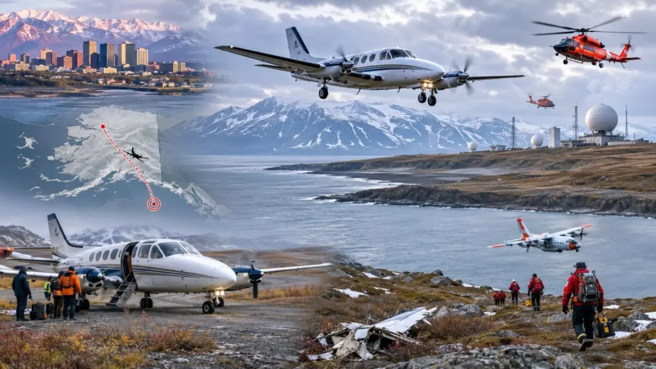 Alaska’da Uçak Kazası: 8 Kişi Hayatını Kaybetti