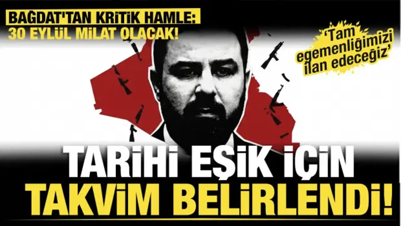 Bağdat’tan Tarihi Adım: Silahların Kontrolü İçin 30 Eylül Belirlendi