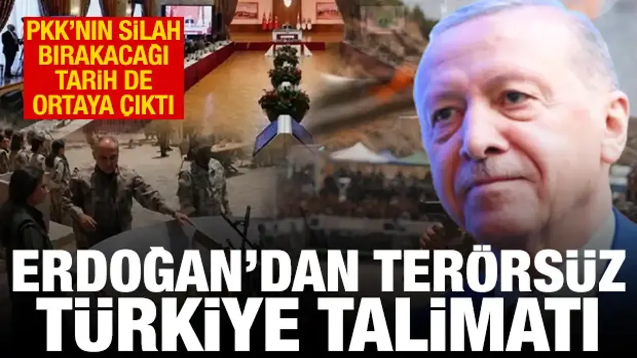 Cumhurbaşkanı Erdoğan’dan Terörsüz Türkiye Vurgusu ve PKK’ya Süre