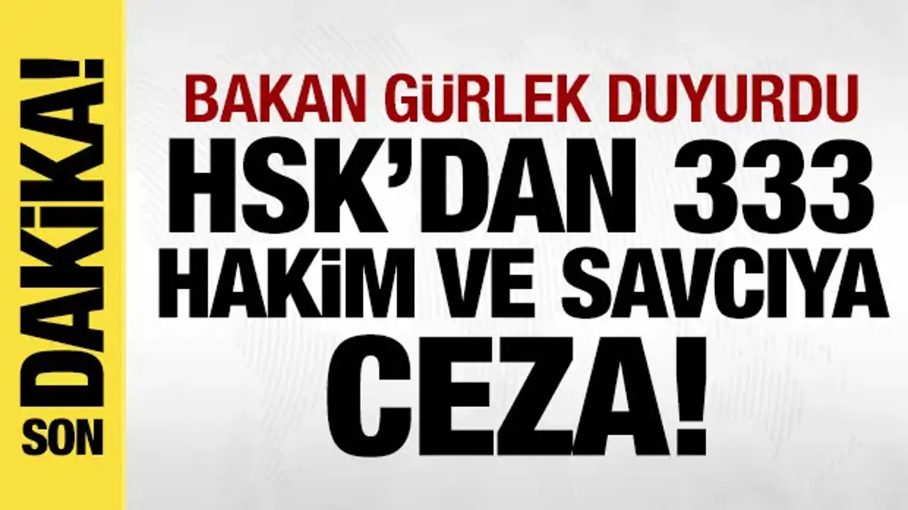 HSK, 84 Hakim ve Savcıyı Meslekten İhraç Etti