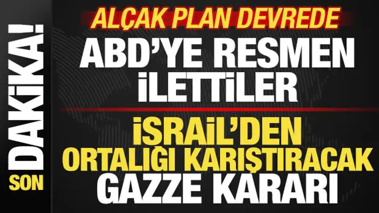 İsrail’den Gazze Ateşkesine Ret: ABD’ye Resmi Bildirim