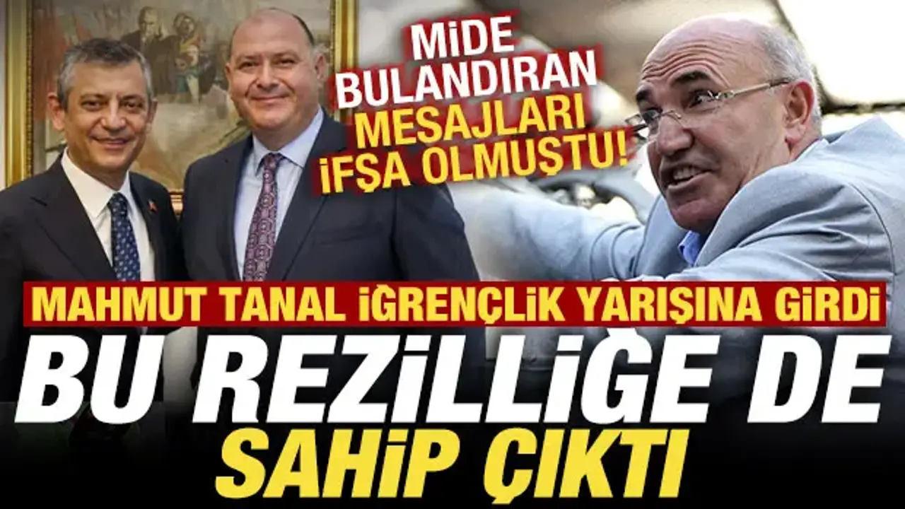 Mahmut Tanal, İlkay Çiçek’e Destek Verdi: İktidar Operasyonlarla Belediye Sayısını Artırıyor