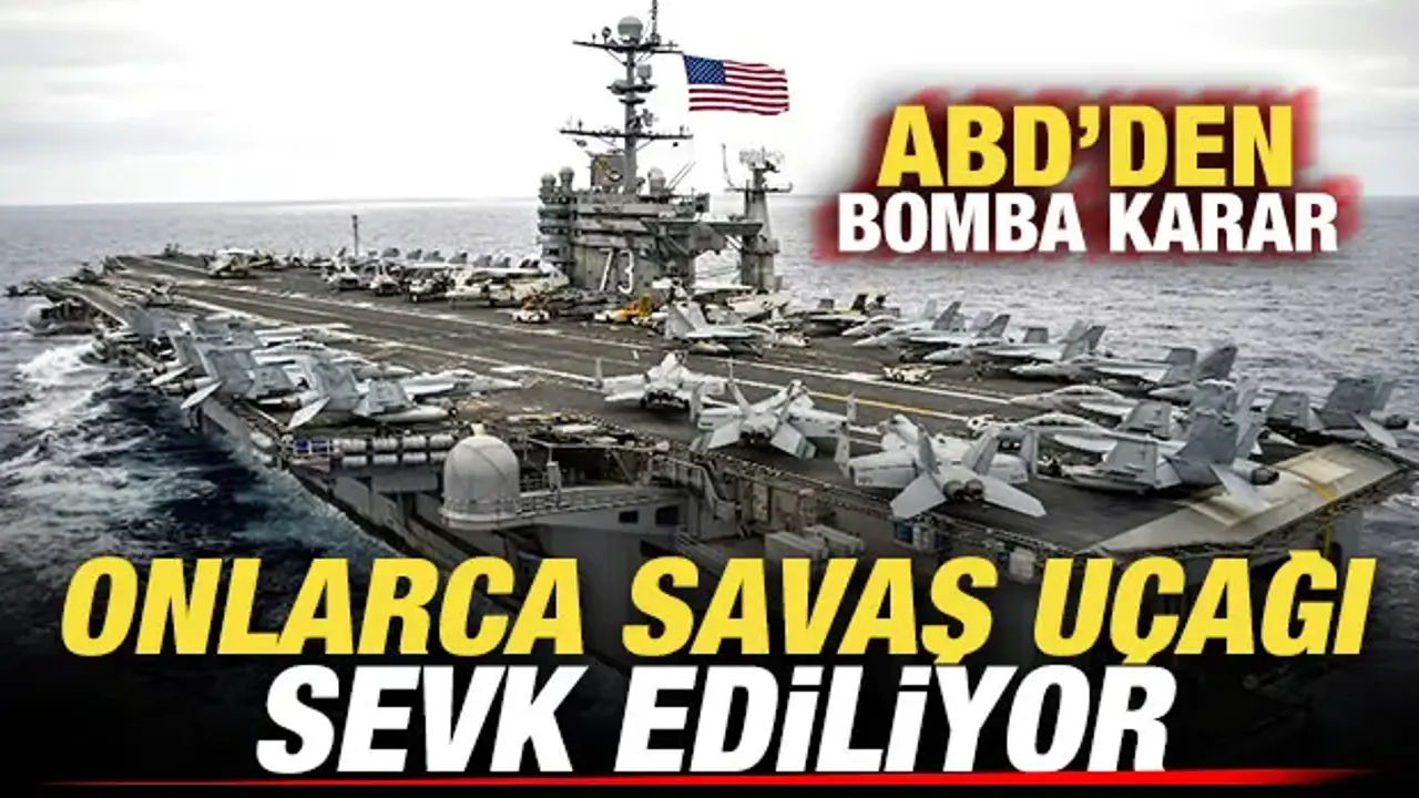 ABD’den Ortadoğu’ya Yeni Uçak Gemisi Gönderiliyor