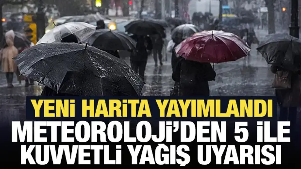 Meteoroloji’den Doğu Karadeniz için Yağış Uyarısı