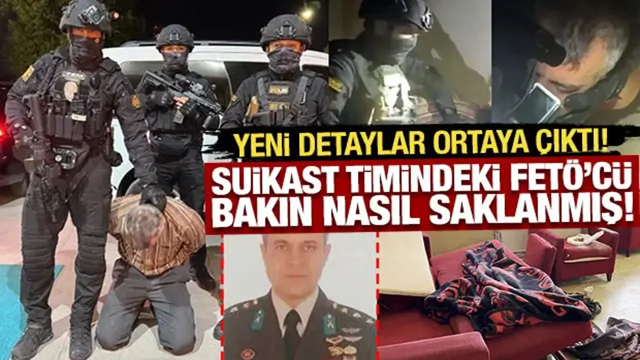 FETÖ’cü Burkay Karatepe’nin Saklanma Yöntemleri Ortaya Çıktı