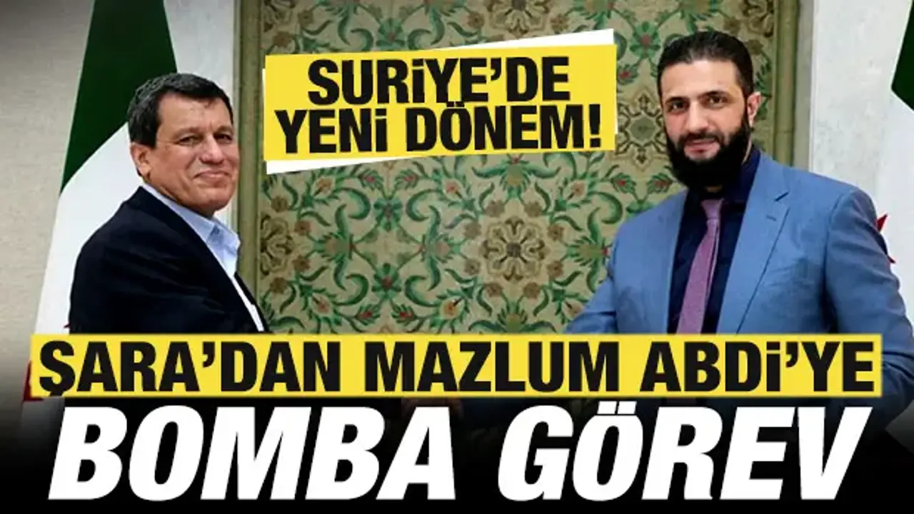 Suriye’de Yeni Dönem: Mazlum Abdi Cumhurbaşkanı Danışmanı Oldu