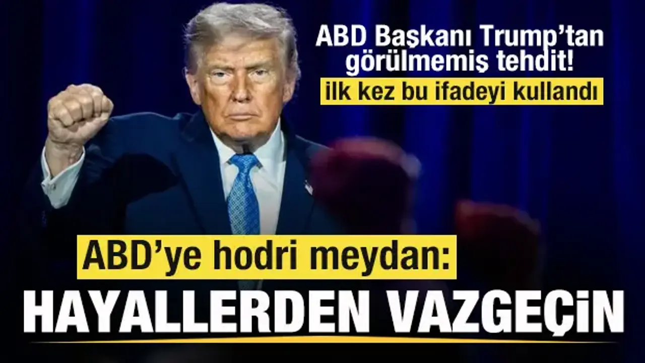 Trump’tan Hürmüz Boğazı’na yönelik sert tehditler!