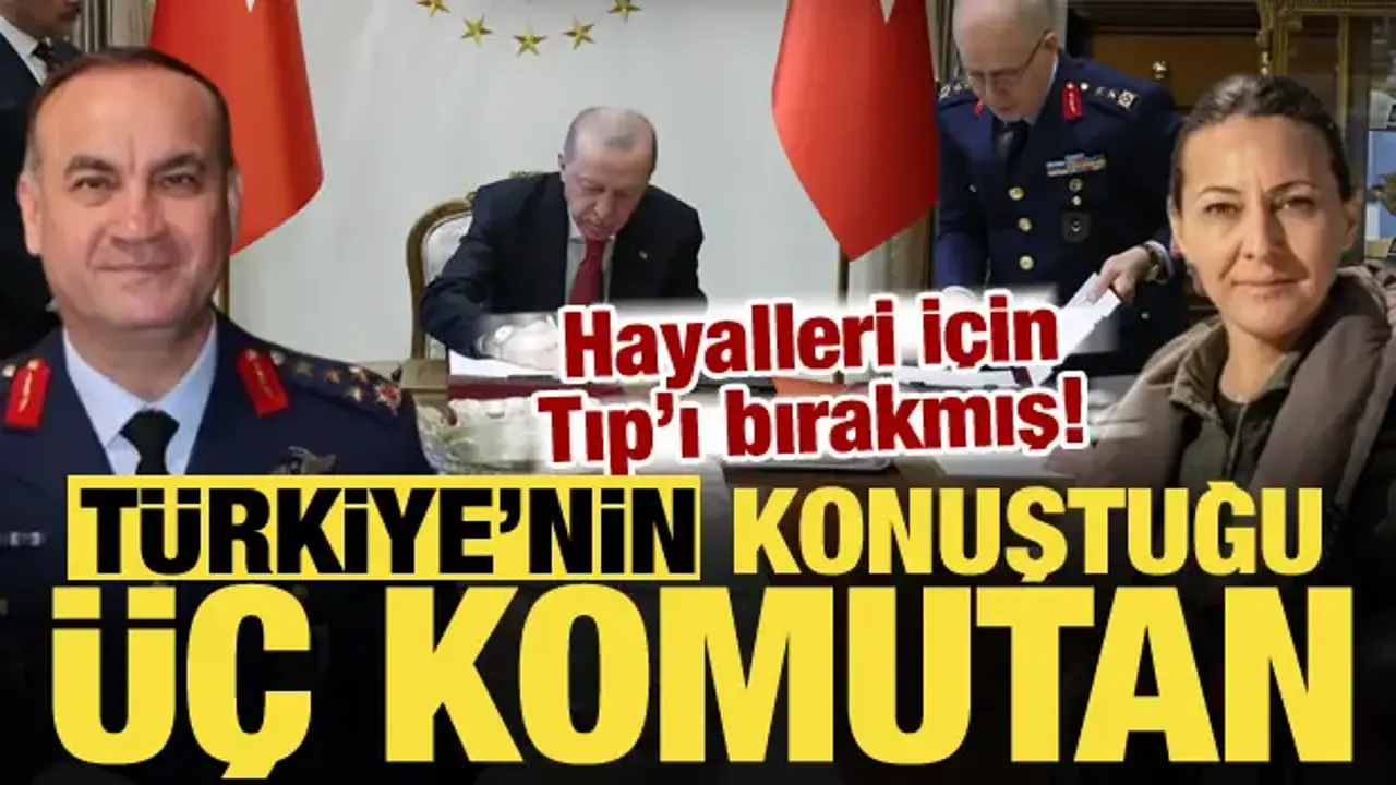 YAŞ Kararlarıyla Öne Çıkan Üç Komutanın Hayat Hikayeleri